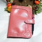 再販 スケジュール帳レザーカバー(salmonpink)
