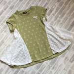 ☆Cさま お取り置き品☆  [80] ライムグリーンのフレアワンピース