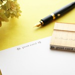post card　スタンプ　