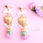 juicy flower ハート×パール 