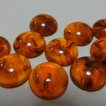 アクリルカボション（ベッコウ風）14ｍｍ　No6