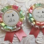 BABYロゼット ダブルプリーツ