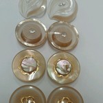 18ｍｍ◇10個入◇　♡ラスト再々販♡　ベージュ　ペアアソート春夏ボタン