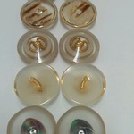 20～21ｍｍ◇10個入◇　ベージュ　ペアアソート春夏ボタン