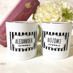 ポーセラーツ⭐️アレクもお気に入り名前入りマグカップ