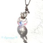 ＊SALE＊夜桜兎ネックレス