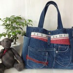 【専用ページ】e-kido様専用 両面Wポケット＊デニム3wayバッグ