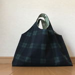 再販 手提げバッグ ブラックウオッチ③
