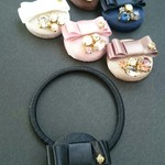 【全6色】ribbon&bijou ヘアゴム