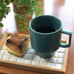 タイルのカフェトレー
