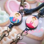 私はバレリーナ☆リール付きデニムストラップ
