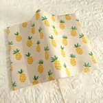 ≪再販≫パイナップルのブックカバー(文庫本size)