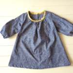 刺繍もようのチュニックワンピース