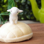 ヤギメロンパン（ピンクッション）