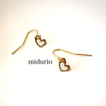 【再販】小さな可愛らしいハートピアス