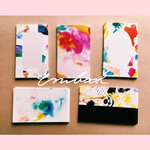 タイムセール【SALE】バラエティセット 6種類♥イラストレーターが作る アクセサリー 台紙   厚紙