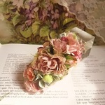 *＊Kazariya*＊「R様オーダー作品」Spring　retro。。*＊フラワーバレッタ*＊