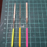 ✨レジンのバリ取りに(*⁰▿⁰*)やすり3本セット