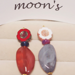 unbalance vintage earring/pierce