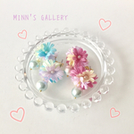 《新作》春待ち♡ふんわり乙女なお花のピアス