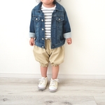 ベーシックサルエルパンツ・be