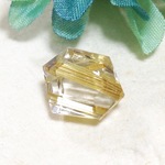n様専用ご購入商品 ルチル・クォーツ＊ファンシー・カット＊12.6×10.2mm