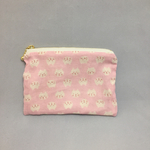 ダブルガーゼのミニ猫ポーチ