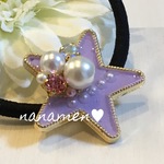 パールのビジュー☆ヘアゴム