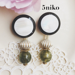 モノトーン クラシカル ピアス/イヤリング