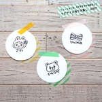 お名前スタンプ小さめ（チビサイズ）