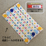 ネームタグ/お名前タグ 5本セット マルチ星柄