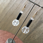 チェコガラスビーズピアス