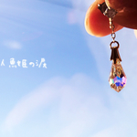 人魚姫の涙スワロフスキーピアス/イヤリング