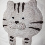 v様専用ページ【突っ込んでしまった虎猫ちゃん大きいトート】