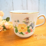 エレガント ❁ 薔薇花柄のマグカップ