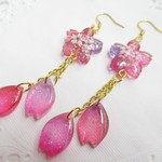 New   桜吹雪   ピアス/イヤリング