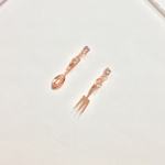 フォークとスプーンの＊cutlery＊ピアス/イヤリング