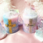 【受注生産】pastel鉱物キャンドル✞Jesus✞