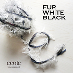 ☆FUR WHITE BLACK☆