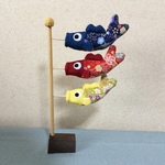 【K様オーダー品】ちりめん細工・こいのぼり