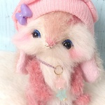 イチゴミルクのロップうさちゃん☆