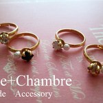 *Stone×Pearl　Pinke　Ring*