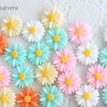 ♡再販♡【30個セット】 お花 カボション