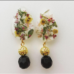押し花レジンガーデン イヤリングorピアス