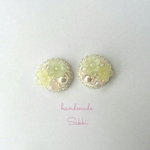 ビーズ刺繍のピアス(29) 