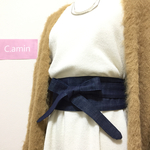 デニムサッシュベルト/ウェストベルト