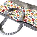 まろん様専用【レッスンバッグ】☆キルティングクラシックカー☆