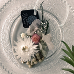 シャビーシックな卵型サシェ：Egg Sachet (Shabby-chic)