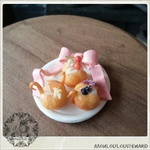 お喋りマダム・スワンシュー☆オレンジ&スミレ&さくら