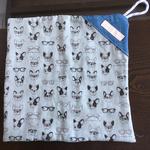 フレンチブルループハンカチ（ブルー）